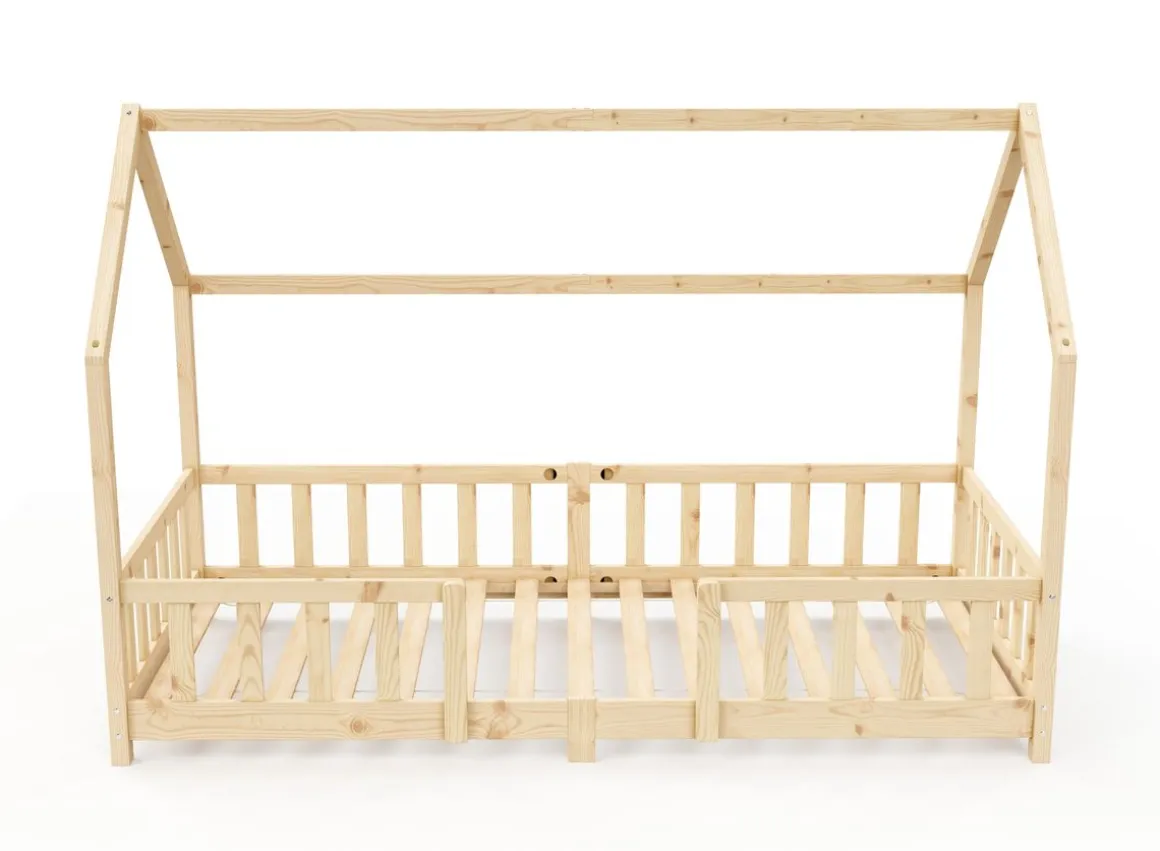 Kinderbett MAISON 90 x 200 cm natur