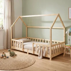 Kinderbett MAISON 90 x 200 cm natur