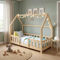 Kinderbett MAISON 70 x 140 cm natur
