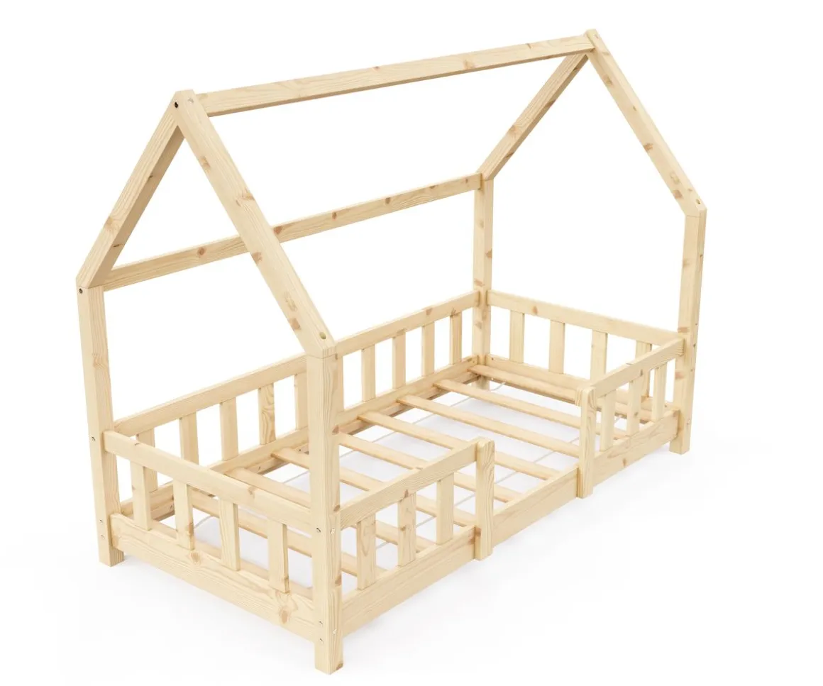 Kinderbett MAISON 70 x 140 cm natur