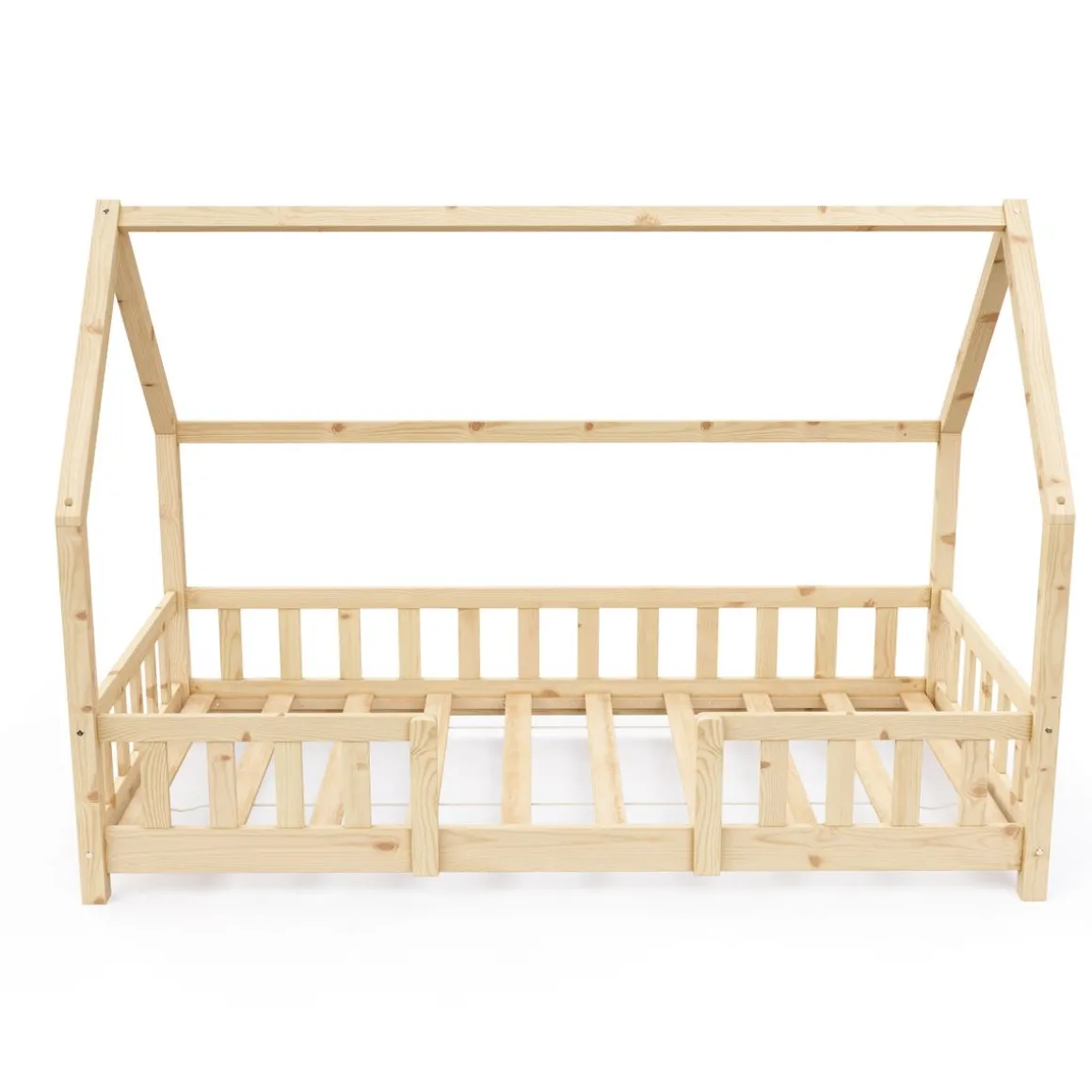 Kinderbett MAISON 80 x 160 cm natur