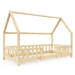 Kinderbett MAISON 80 x 160 cm natur
