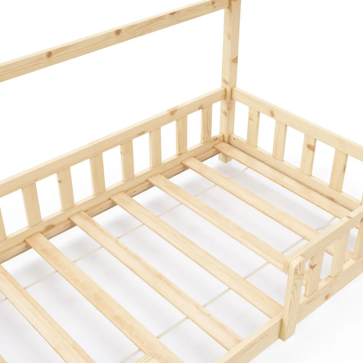 Kinderbett MAISON 80 x 160 cm natur