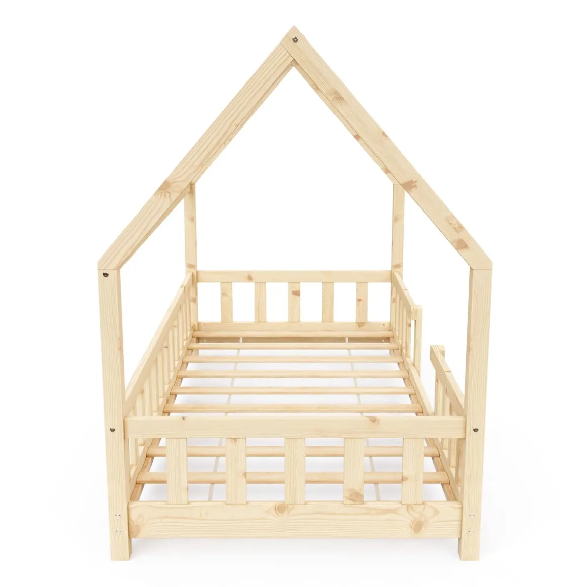 Kinderbett MAISON 80 x 160 cm natur