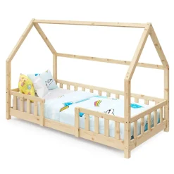 Kinderbett MAISON 80 x 160 cm natur