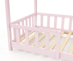 Kinderbett MAISON 90 x 200 cm rosa
