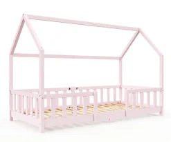 Kinderbett MAISON 90 x 200 cm rosa