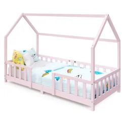 Kinderbett MAISON 90 x 200 cm rosa