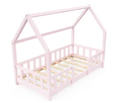 Kinderbett MAISON 70 x 140 cm rosa