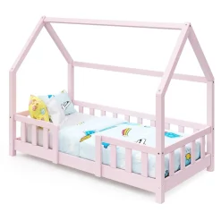Kinderbett MAISON 70 x 140 cm rosa