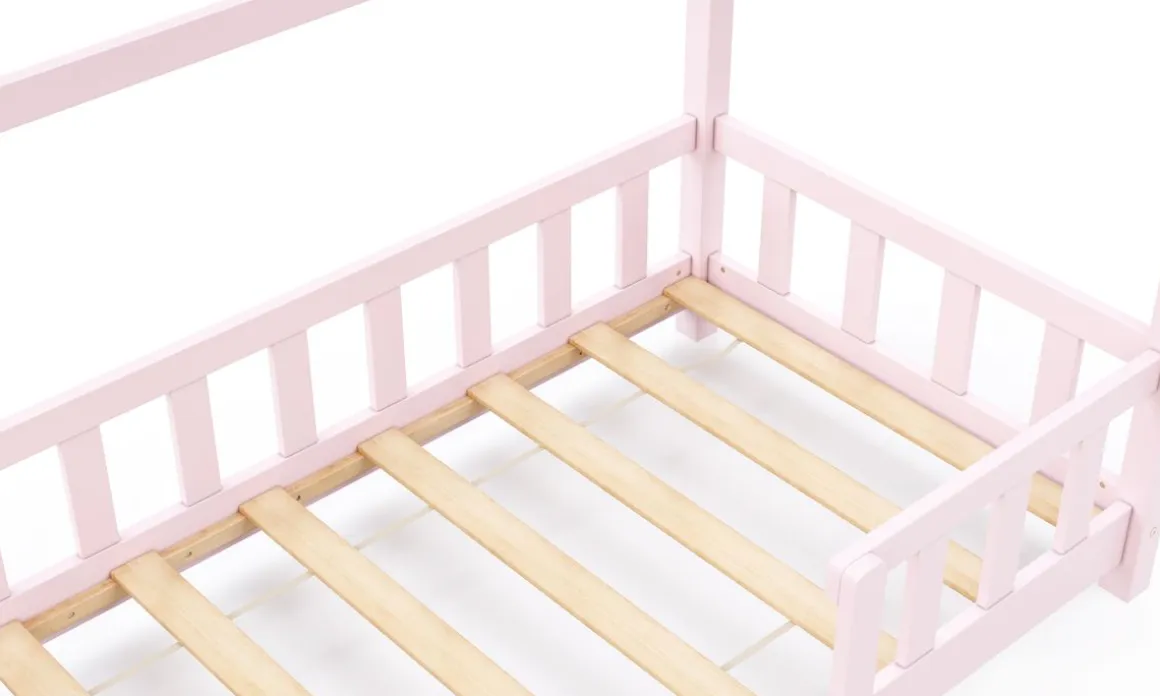 Kinderbett MAISON 70 x 140 cm rosa