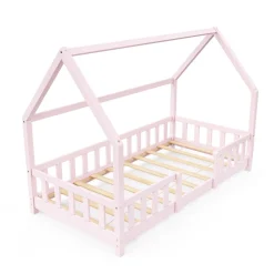 Kinderbett MAISON 80 x 160 cm rosa