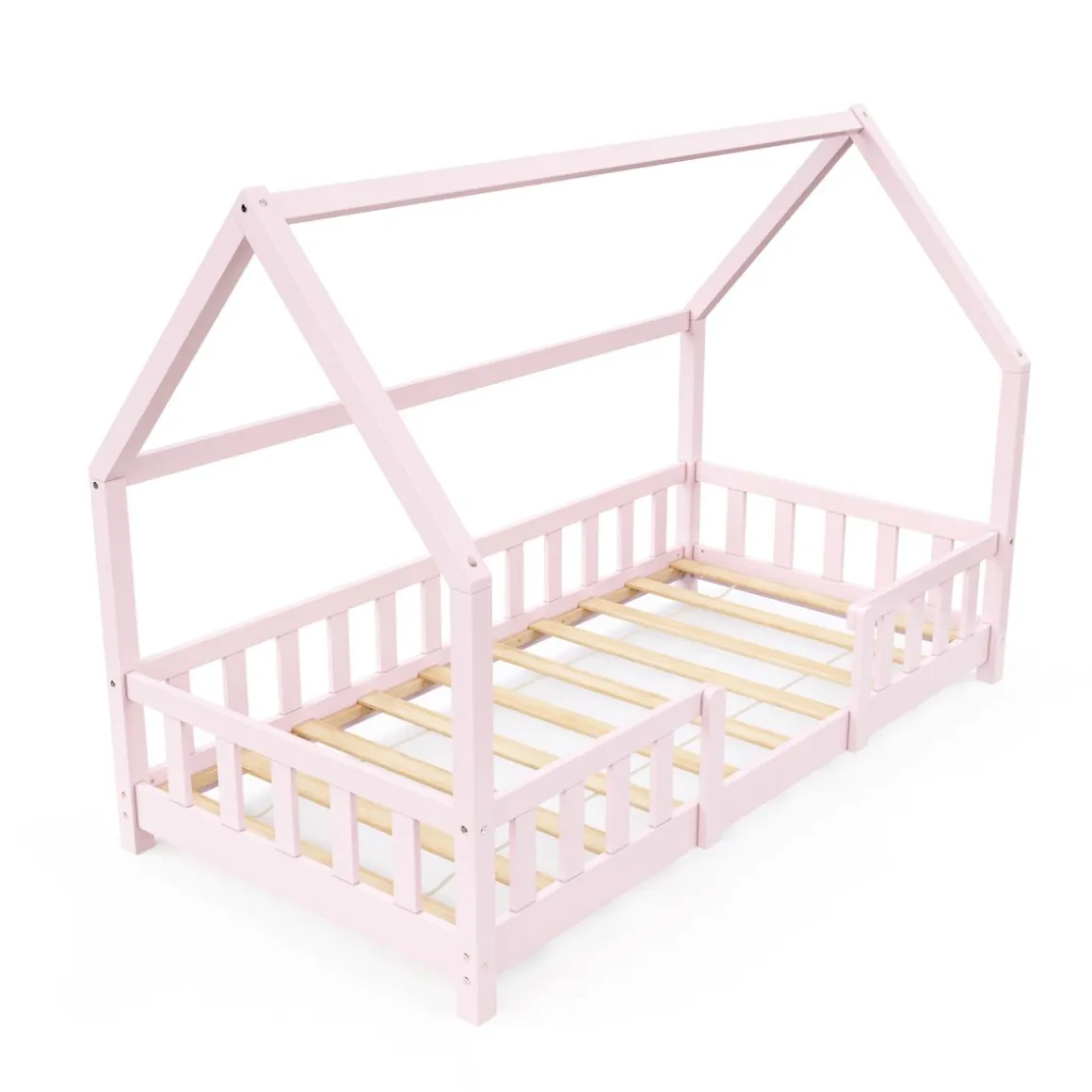 Kinderbett MAISON 80 x 160 cm rosa