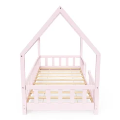 Kinderbett MAISON 80 x 160 cm rosa