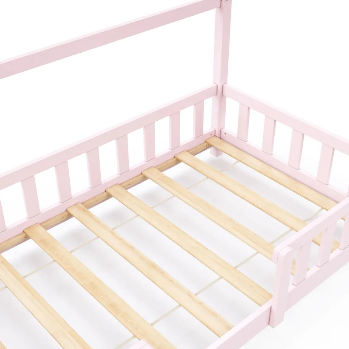 Kinderbett MAISON 80 x 160 cm rosa