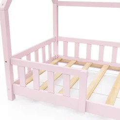 Kinderbett MAISON 80 x 160 cm rosa