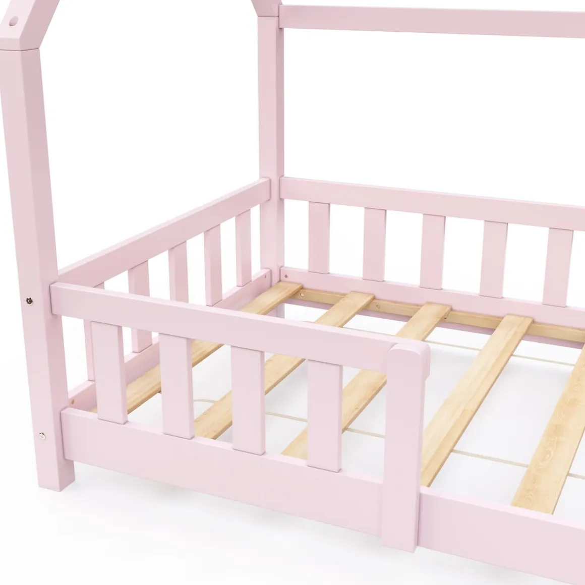 Kinderbett MAISON 80 x 160 cm rosa