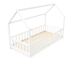 Kinderbett MAISON 90 x 200 cm weiss