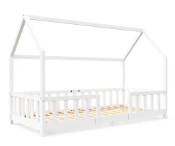 Kinderbett MAISON 90 x 200 cm weiss