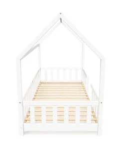 Kinderbett MAISON 90 x 200 cm weiss