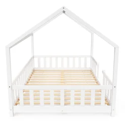 Kinderbett MAISON 120 x 200 cm weiss
