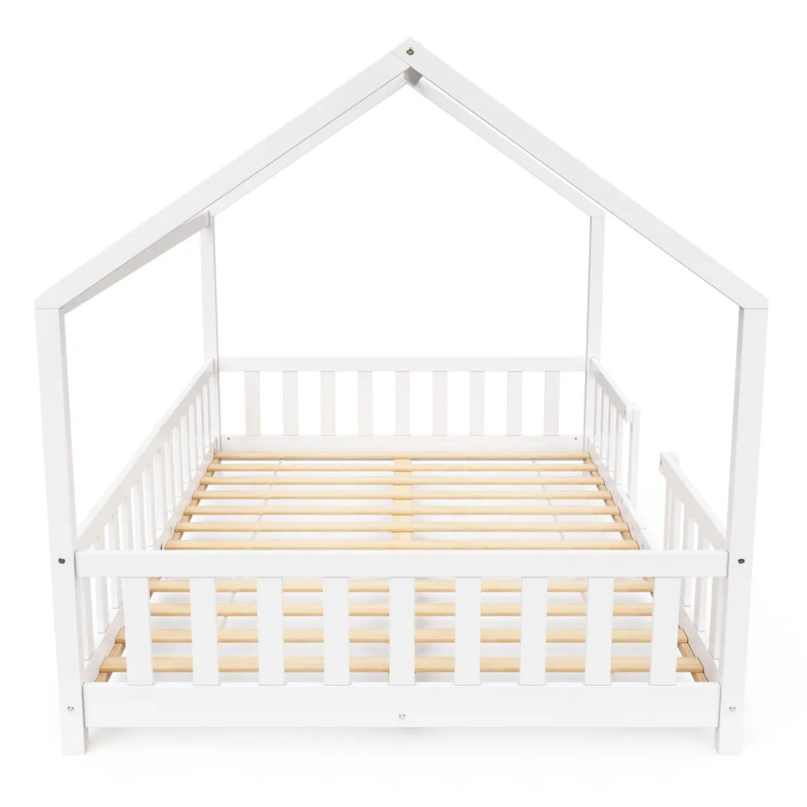 Kinderbett MAISON 120 x 200 cm weiss