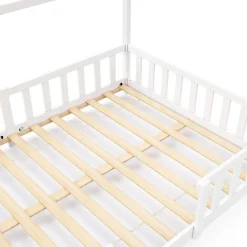 Kinderbett MAISON 120 x 200 cm weiss