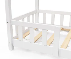 Kinderbett MAISON 70 x 140 cm weiss