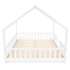 Kinderbett MAISON 160 x 200 cm weiss