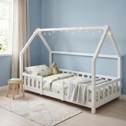 Kinderbett MAISON 80 x 160 cm weiss
