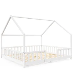 Kinderbett MAISON 180 x 200 cm weiss