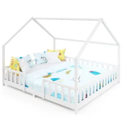 Kinderbett MAISON 180 x 200 cm weiss