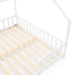 Kinderbett MAISON 180 x 200 cm weiss