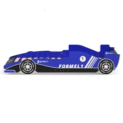 Kinderbett Rennwagen Bett RACER blau