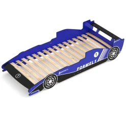 Kinderbett Rennwagen Bett RACER blau