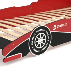 Kinderbett Rennwagen Bett RACER rot