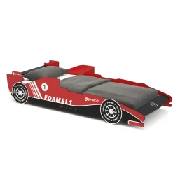 Kinderbett Rennwagen Bett RACER rot