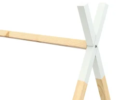 Kinderbett TIPI 90 x 200 cm natur