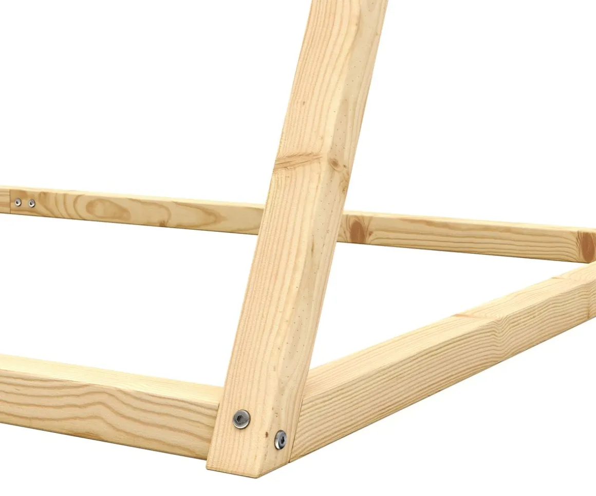 Kinderbett TIPI 90 x 200 cm natur