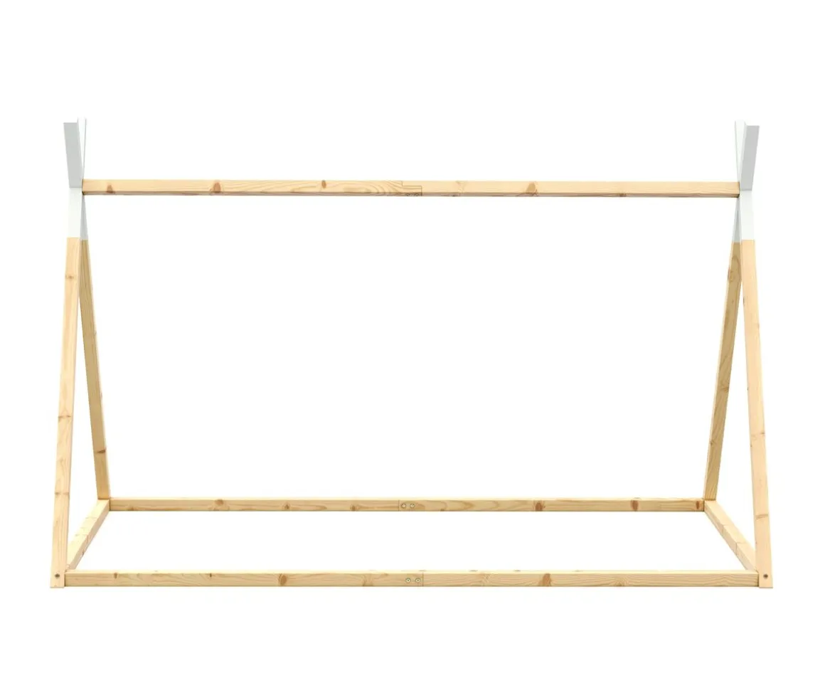 Kinderbett TIPI 90 x 200 cm natur
