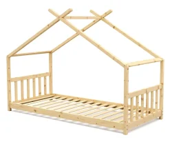 Kinderbett VILLA 90 x 200 cm natur