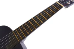 Kindergitarre akustisch schwarz