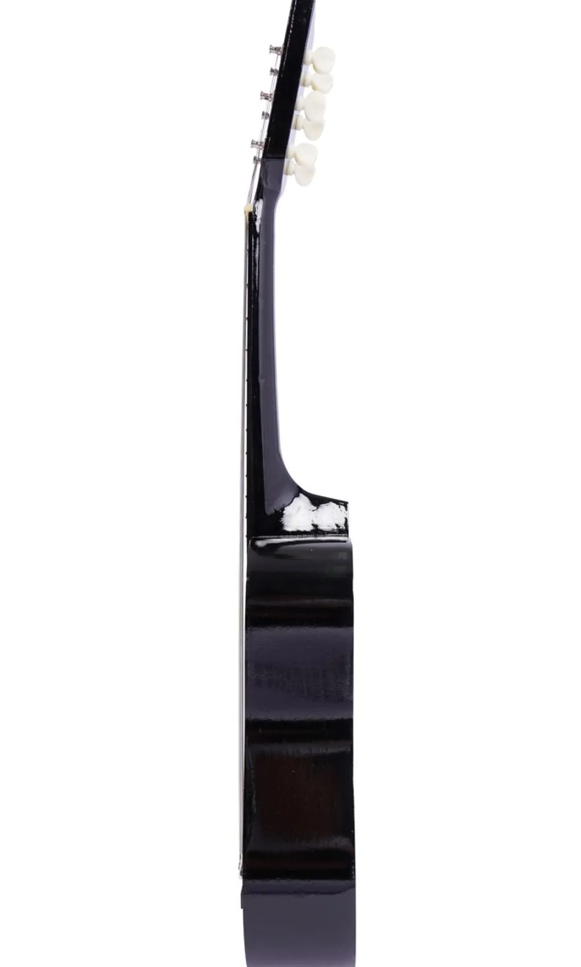 Kindergitarre akustisch schwarz