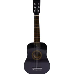 Kindergitarre akustisch schwarz