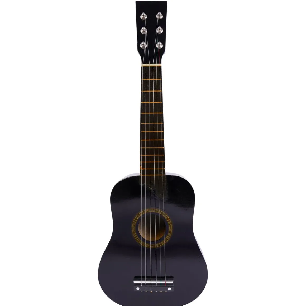 Kindergitarre akustisch schwarz