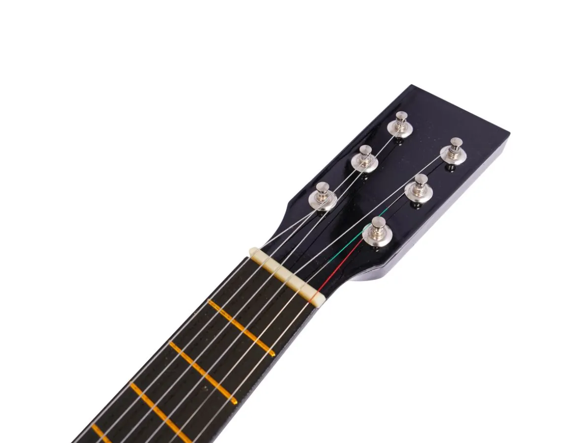 Kindergitarre akustisch schwarz