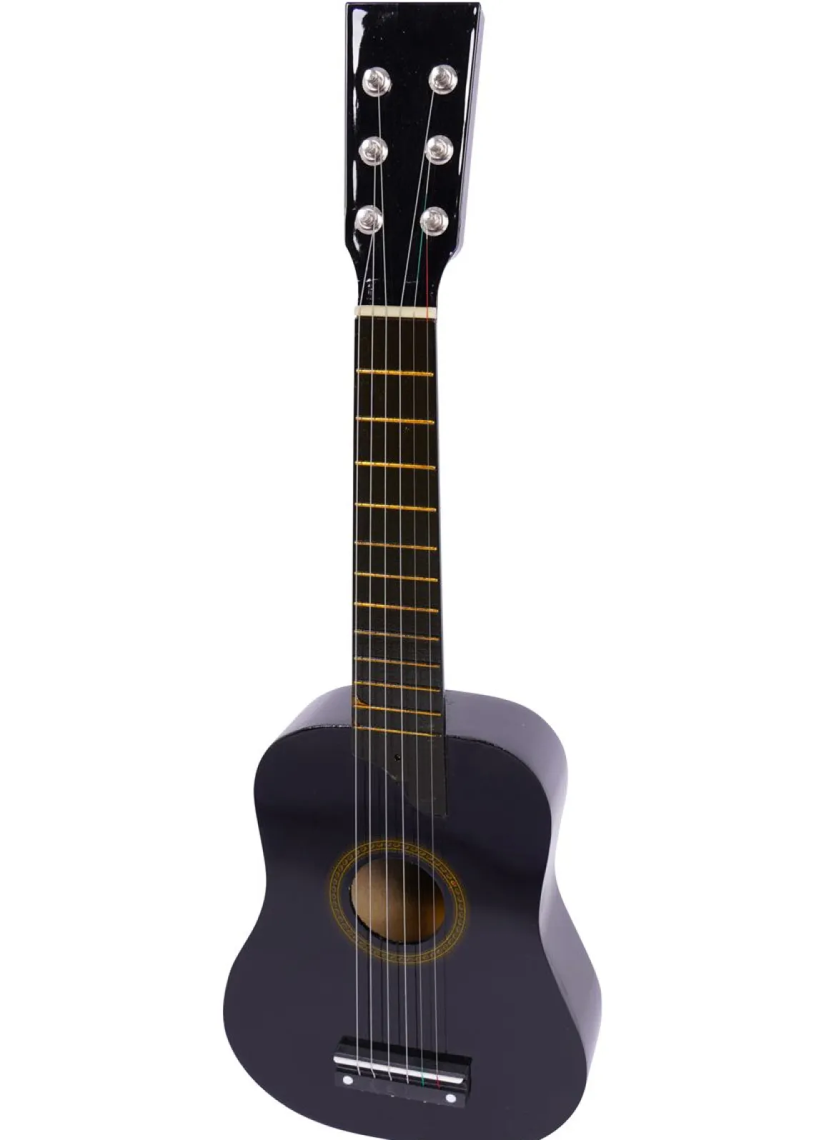 Kindergitarre akustisch schwarz