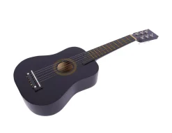 Kindergitarre akustisch schwarz