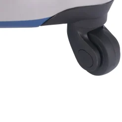 Kinderkoffer Hartschalenkoffer Autos blau