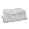 Kinderschemel rutschfest 42 x 28 x 15 cm grau